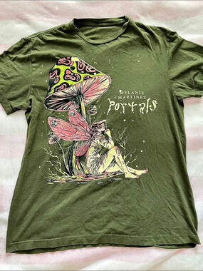 Melanie Martinez Portals Mushroom T-Shirt Graphic Tee XL